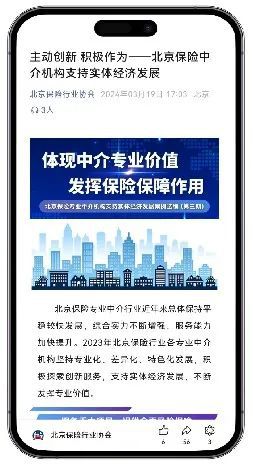 J9九游会网站：夯实基础强服务稳中求进促发展——北京保险中介行业协会2024年工作回顾(图1)