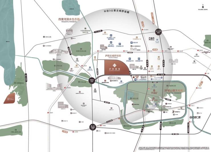 招商庐州臻境项目亮点：智能社区+全维配套赋能便捷生活(图1)